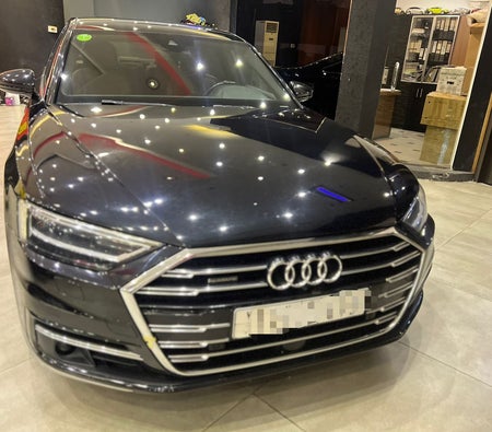 Black Audi A8 2019 Black Audi A8 2019