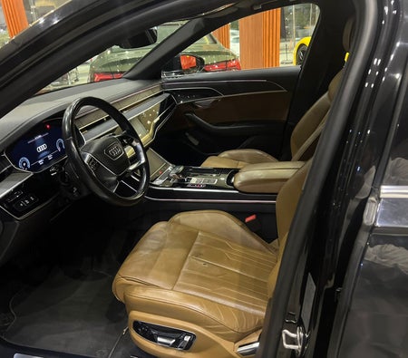 Black Audi A8 2019