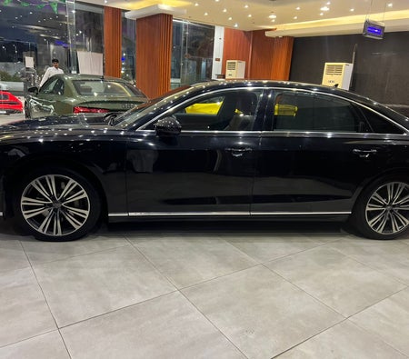 Black Audi A8 2019