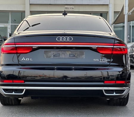 Black Audi A8 2020