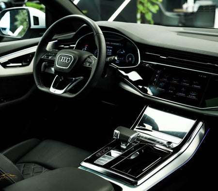 White Audi Q8 S Line Kit 2022