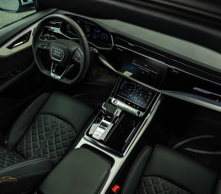 White Audi Q8 S Line Kit 2022