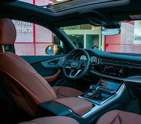 Black Audi Q8 2023