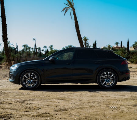 Black Audi Q8 2023
