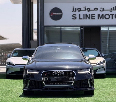 Nero Audi RS7 2016