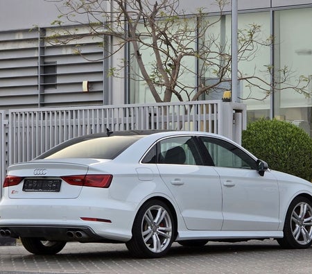 White Audi S3 2016