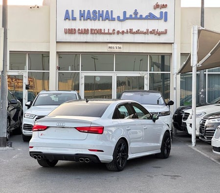 White Audi S3 2017
