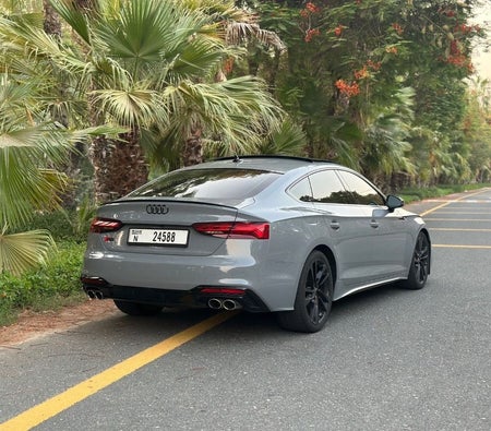 Gray Audi S5 2022