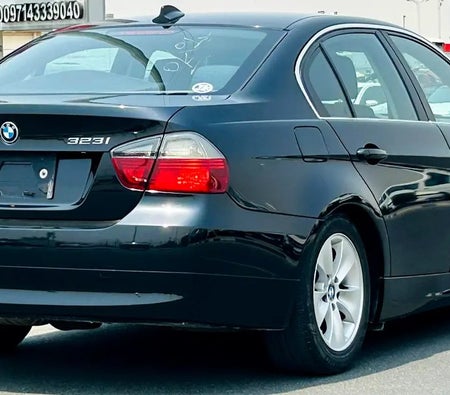 zwart BMW 323i 2006