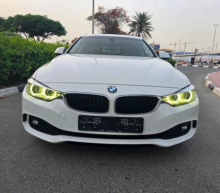 White BMW 420i 2019