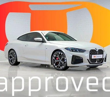 Weiß BMW 430i M Sport 2025 Weiß BMW 430i M Sport 2025