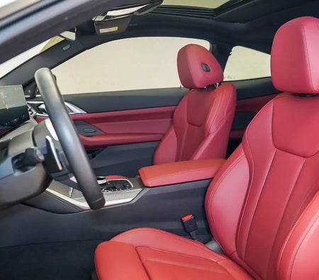 Weiß BMW 430i M Sport 2025 Weiß BMW 430i M Sport 2025
