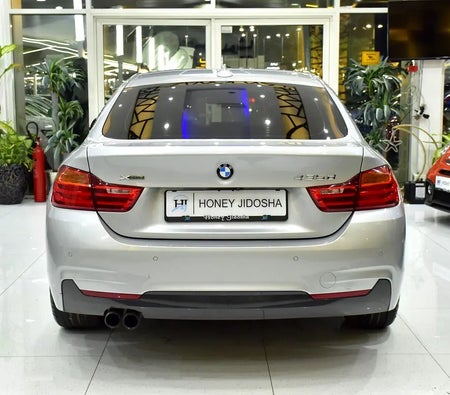 Silver BMW 435i Gran Coupe 2016