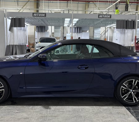 Blue BMW 420i M Sport 2024 Blue BMW 420i M Sport 2024