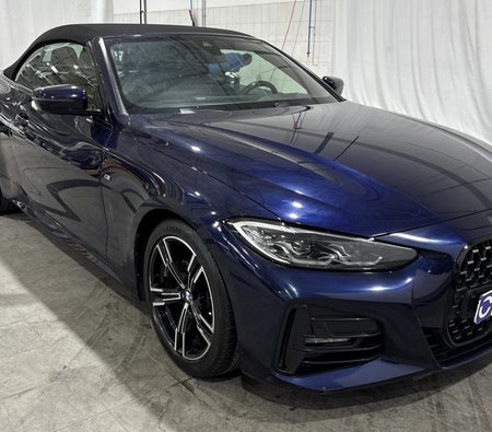 Blue BMW 420i M Sport 2024 Blue BMW 420i M Sport 2024