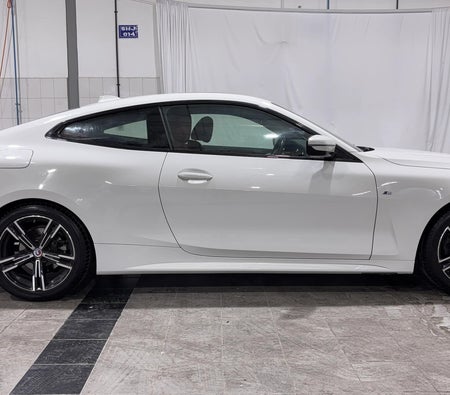 White BMW 420i M Sport 2023 White BMW 420i M Sport 2023