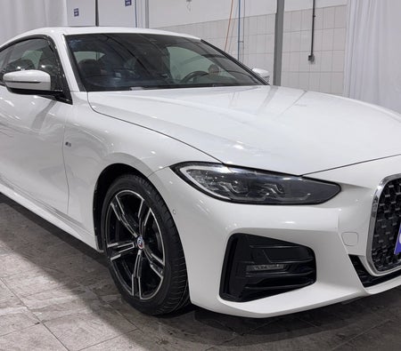 White BMW 420i M Sport 2023 White BMW 420i M Sport 2023