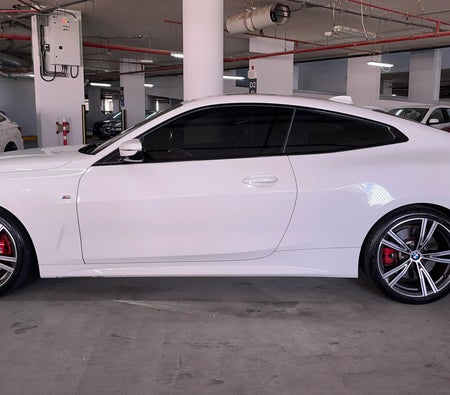 White BMW 430i M Sport 2021 White BMW 430i M Sport 2021