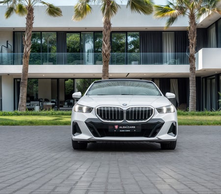 White BMW M Sport 2024