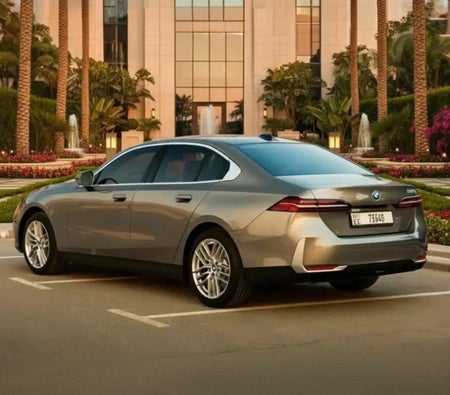 Gray BMW 520i 2026