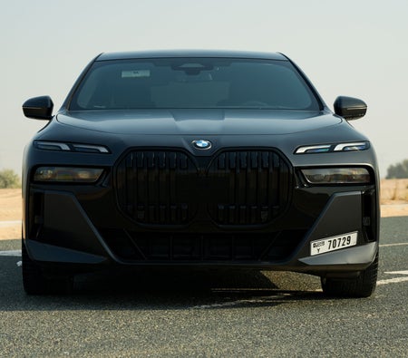 Noir mat BMW 740i 2023