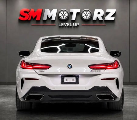 Weiß BMW M850i xDrive 2019 Weiß BMW M850i xDrive 2019