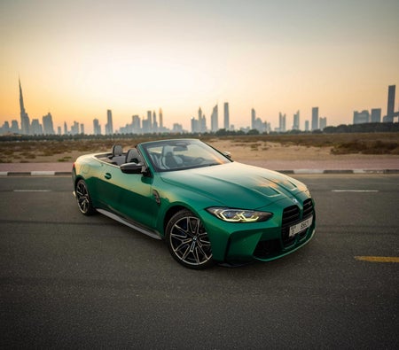 Mieten BMW M4 Competition Cabrio 2024 in Dubai