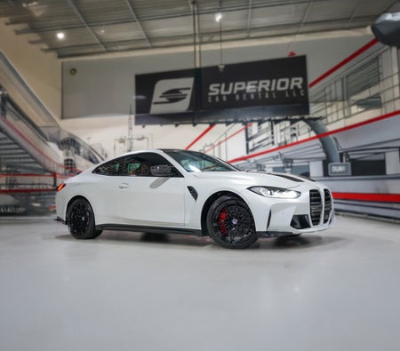Blanc BMW M4 Competition Coupe 2023 Blanc BMW M4 Competition Coupe 2023