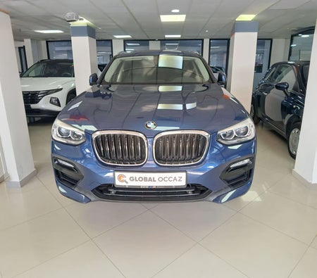 Blauw BMW X4 2019