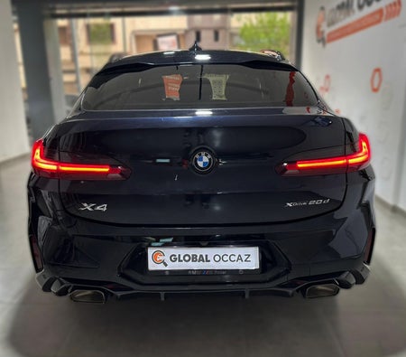 Middernachtblauw BMW X4 20d xDrive Pack M 2024 Middernachtblauw BMW X4 20d xDrive Pack M 2024