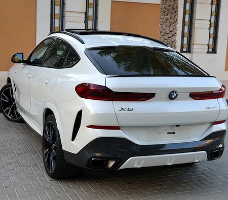 White BMW X6 xDrive40i 2024