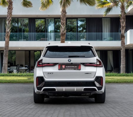 White BMW iX1 eDrive30 M Sport 2024