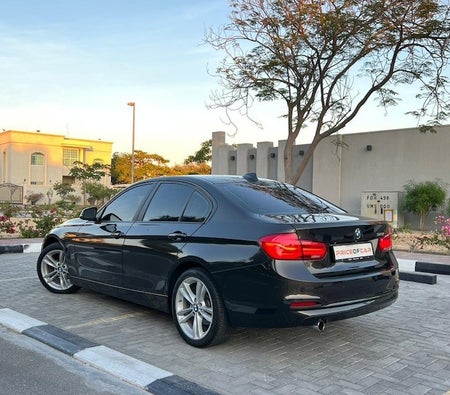 Brown BMW 318i 2016