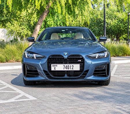 Blue BMW 4 Series Convertible 2025