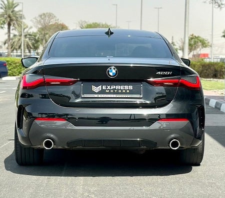 Black BMW 420i 2021
