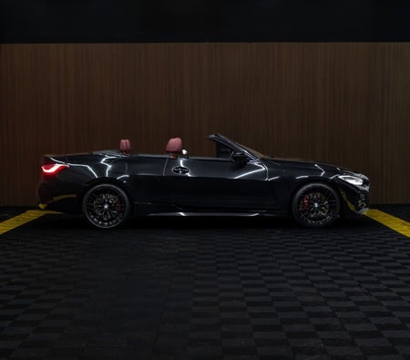Черный BMW 430i Convertible M-Kit 2021 год