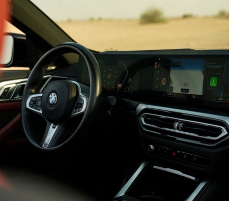 Black BMW 430i Convertible M-Kit 2024