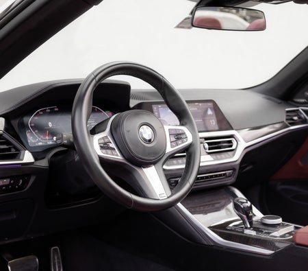 Weiß BMW 430i Convertible 2021