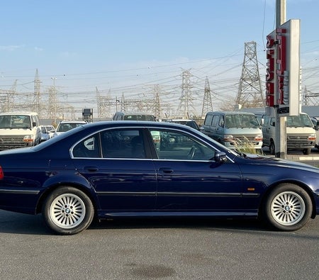 Blau BMW 520i 2002