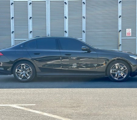 Black BMW 520i 2024