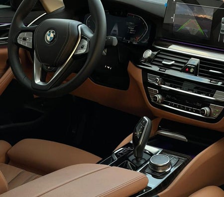 Black BMW 520i 2023