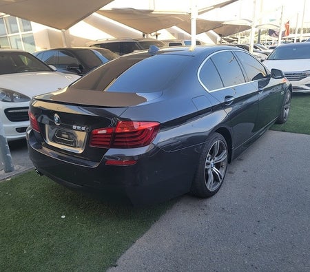 Black BMW 528i 2015
