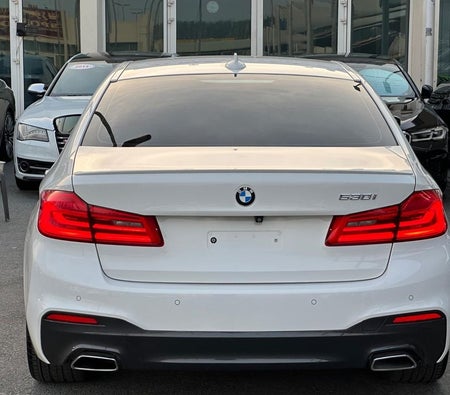 White BMW 530i 2018