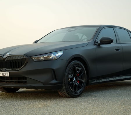Matte Black BMW 530i 2026