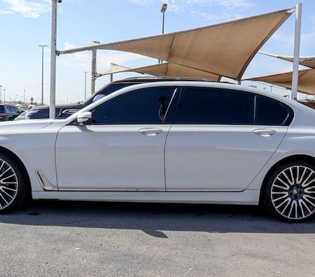 White BMW 7-Series 750li Exclusive 2016