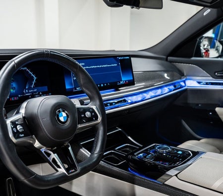 Black BMW 735i 2025