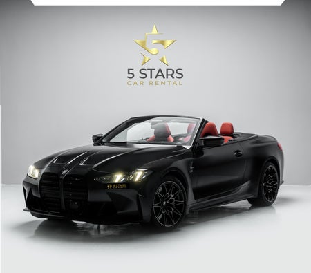 Black BMW M4 Competition Convertible 2026 Black BMW M4 Competition Convertible 2026