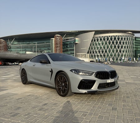 BMW M8 Competition car rental price list in Dubai, UAE