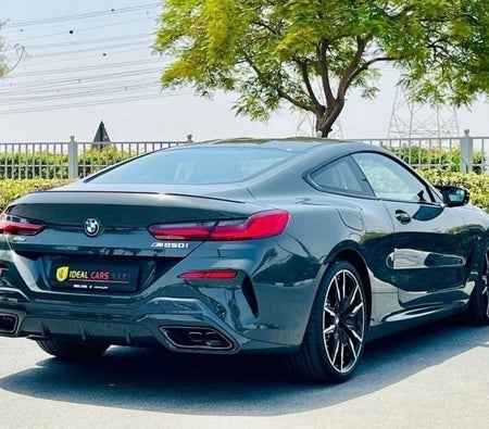 Gray BMW M850i 2024