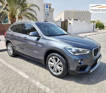 Gray BMW X1 2018